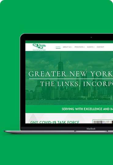 WordPress website Design & Development for Greater New York Links Chapter